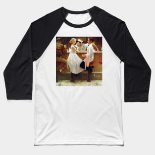 Norman Rockwell After The Prom 1957 Portrait Baseball T-Shirt